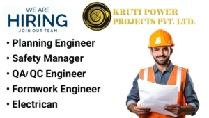 Kruti Power Projects Pvt Ltd Job Vacancy 2024