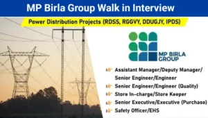 MP Birla Group Job Vacancy