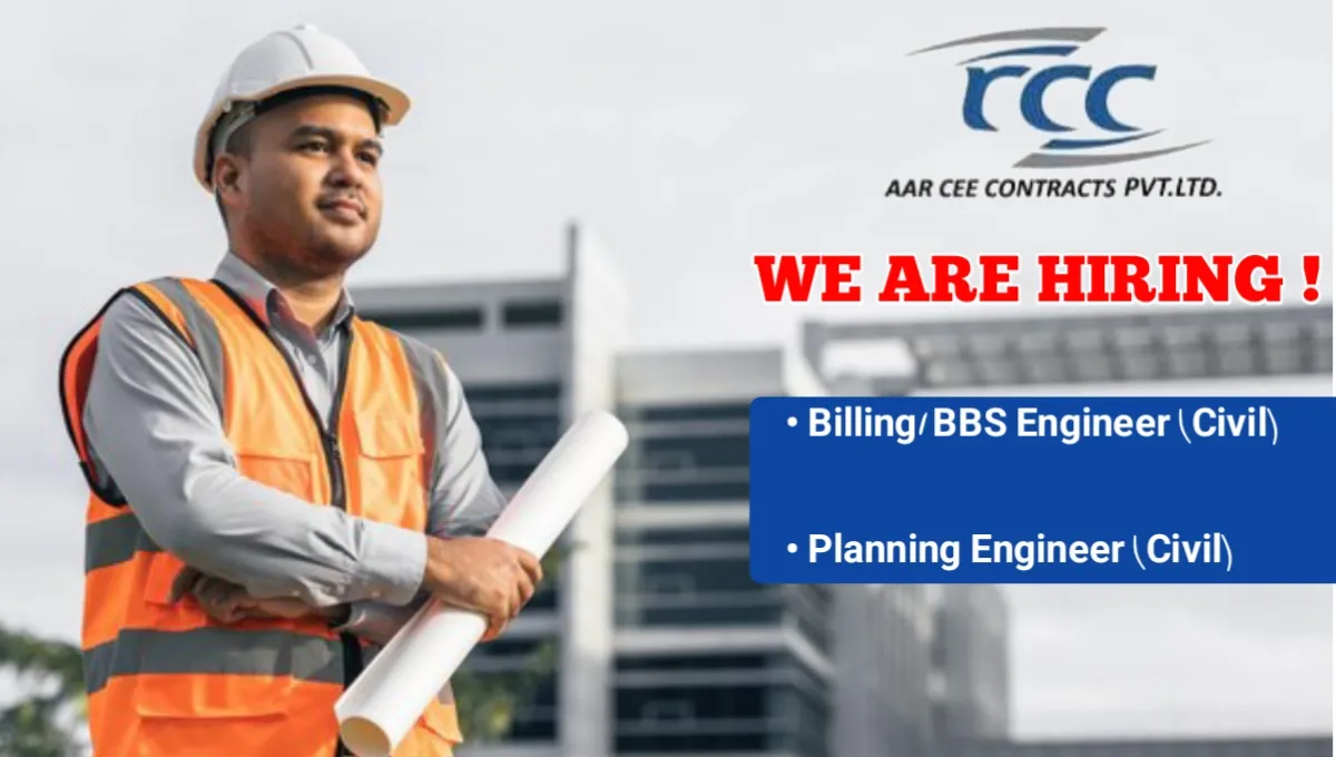 AAR CEE Contracts Pvt Ltd Vacancy