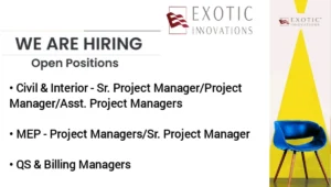 Exotic Innovation Pvt Ltd Walk-In Interview 2024