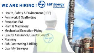 Walk-In Interview at L&T Energy Hydrocarbon