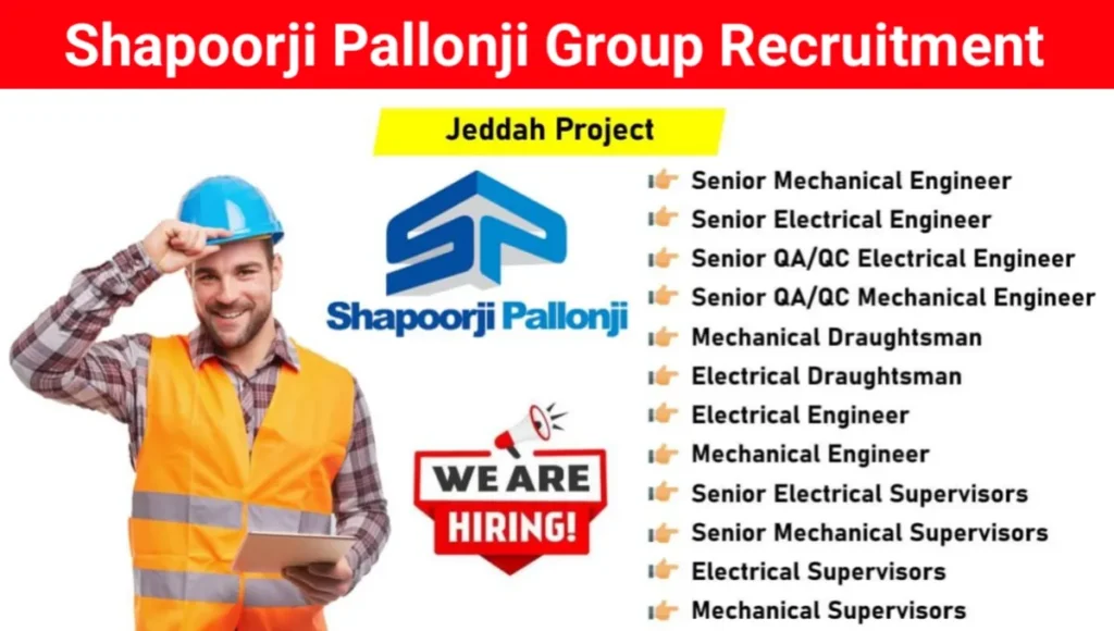 Shapoorji Pallonji Group Vacancy