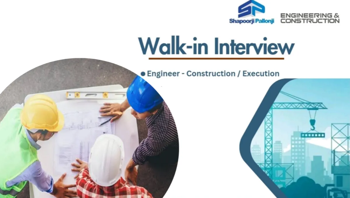 Shapoorji Pallonji Engineering & Construction Vacancy