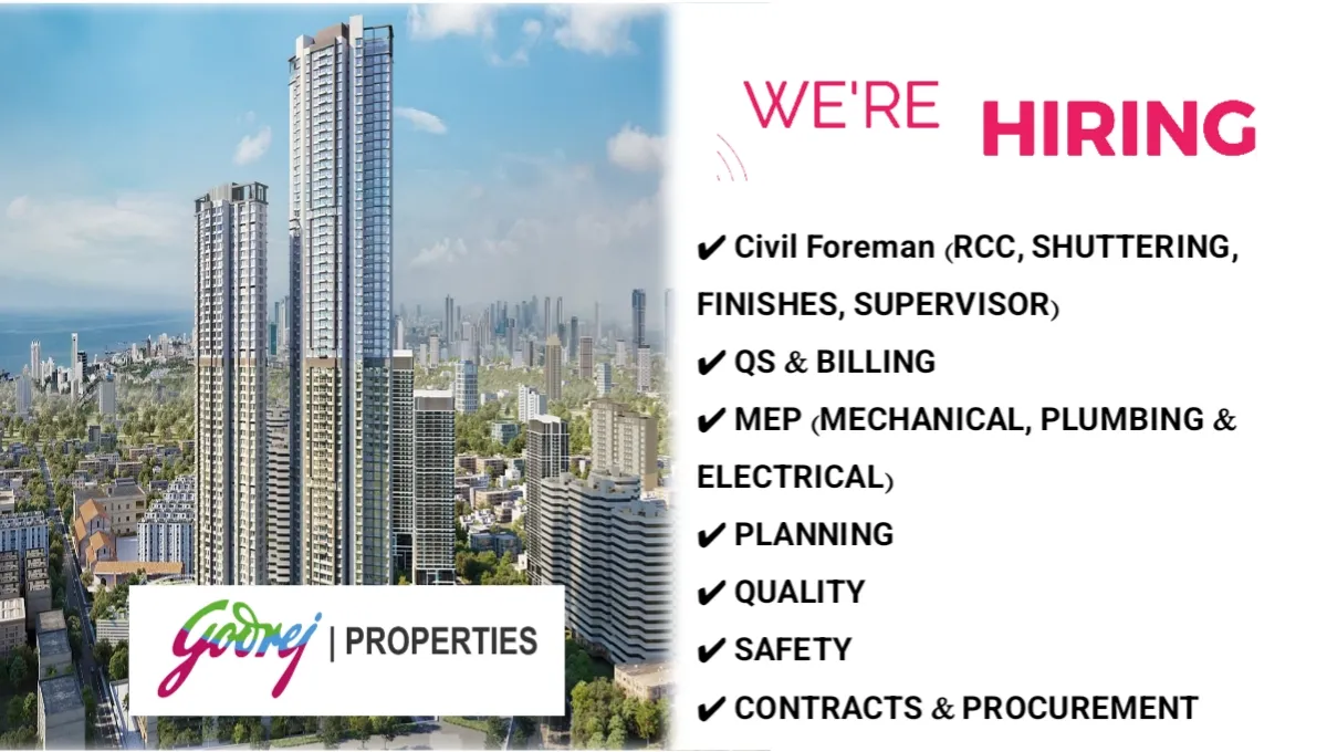 Godrej Properties Ltd Recruitment