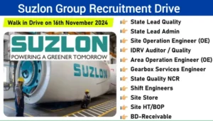 Suzlon Group Walk-In Drive