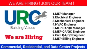 URC Construction Latest Job Vacancy