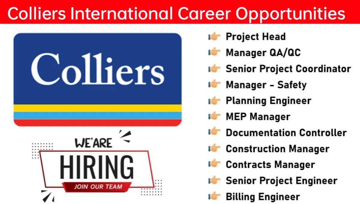 Colliers International Job Opportunity