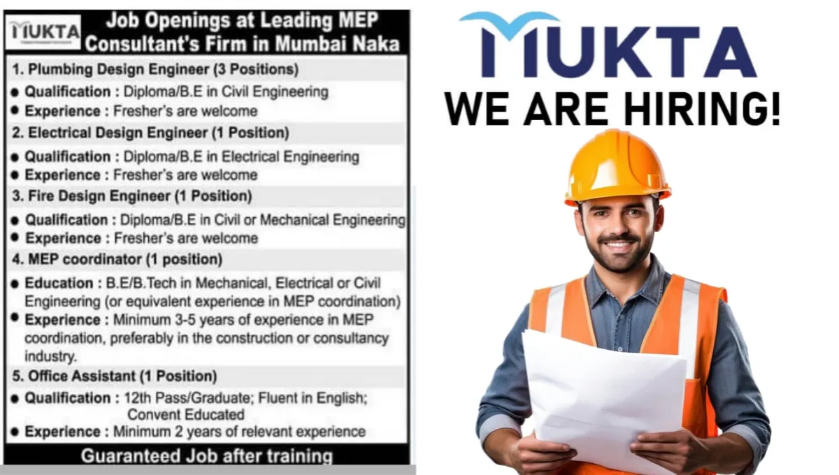 Mukta Group Careers