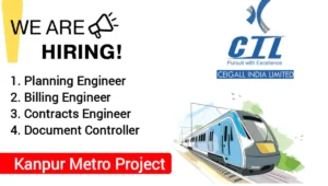 Ceigall India Ltd Hiring For Kanpur Metro Project