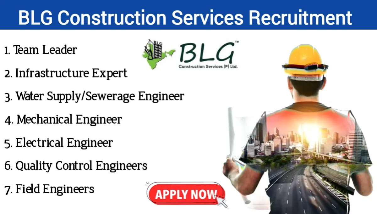 BLG Construction Services Recruitment