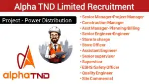 Alpha TND Limited Careers