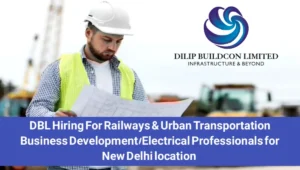 Dilip Buildcon Ltd Careers