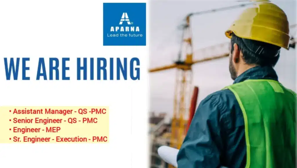 Aparna Constructions Vacancy