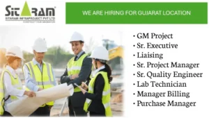 Sitaram Infraproject Pvt Ltd Vacancy