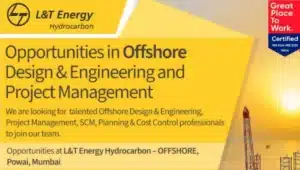 L&T Energy Hydrocarbon Careers Opportunities