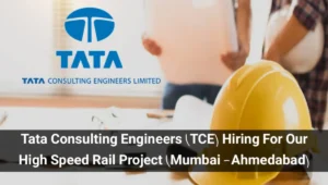 Tata Consulting Engineers Hiring