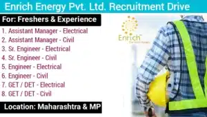 Enrich Energy Pvt Ltd Vacancy