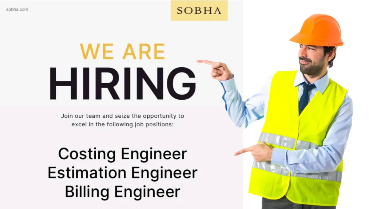 Sobha Ltd Hiring Engineers