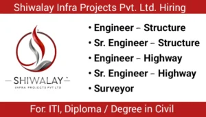 Shiwalay Infra Projects Pvt Ltd Vacancy