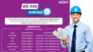 Exciting Career Opportunities at Adani Green PVC