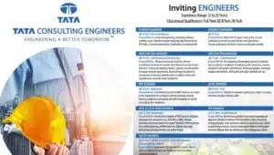 Tata Consulting Engineers Ltd Walk-In Interview