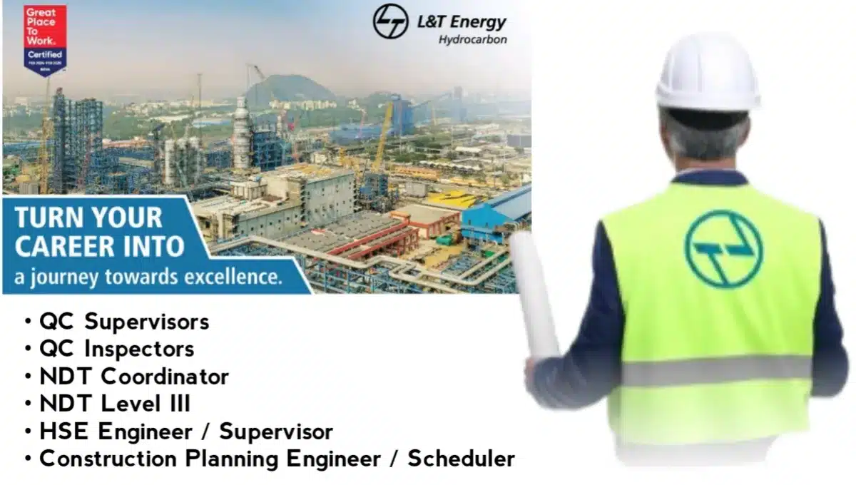 L&T Energy Hydrocarbon Walk-In Drive