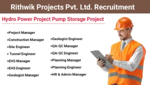 Rithwik Projects Pvt Ltd Vacancy