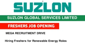 Suzlon Global Services Ltd Hiring