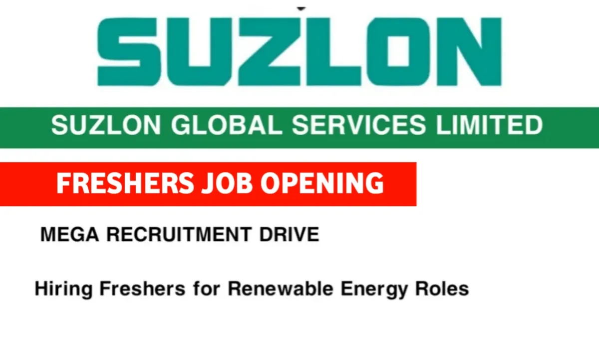 Suzlon Global Services Ltd Hiring