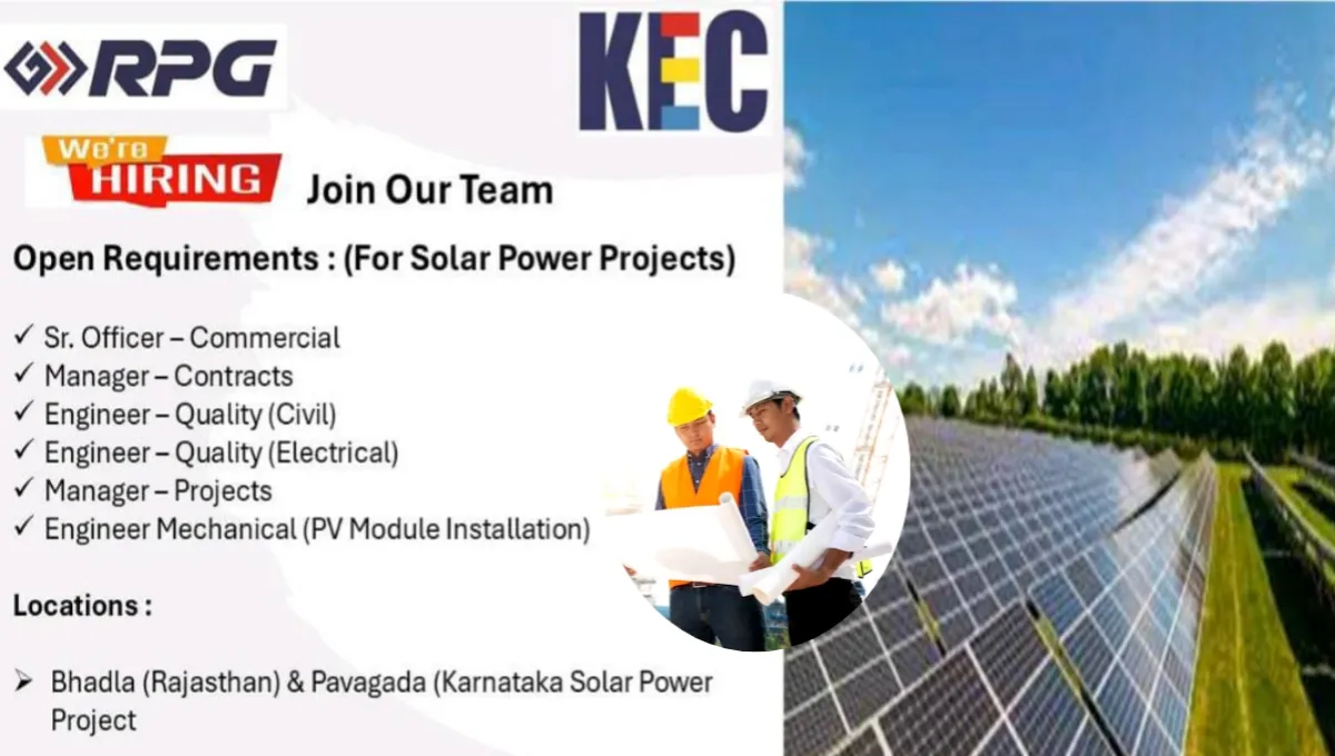 KEC International Group Hiring