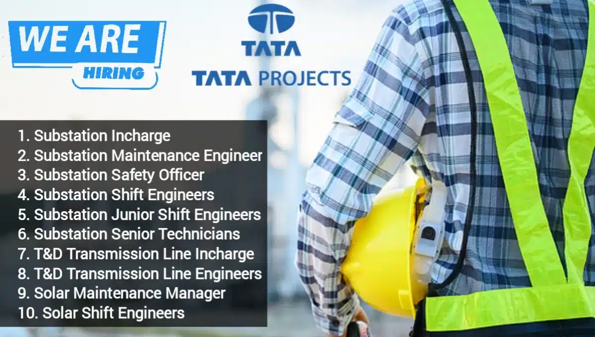 Tata Projects Limited Recruitment