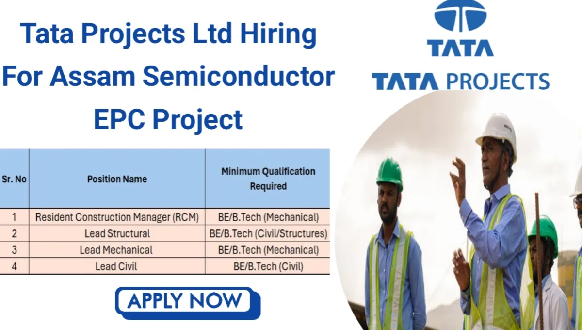 Tata Projects Ltd Hiring