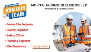 Mehta Jaising Builders LLP Hiring