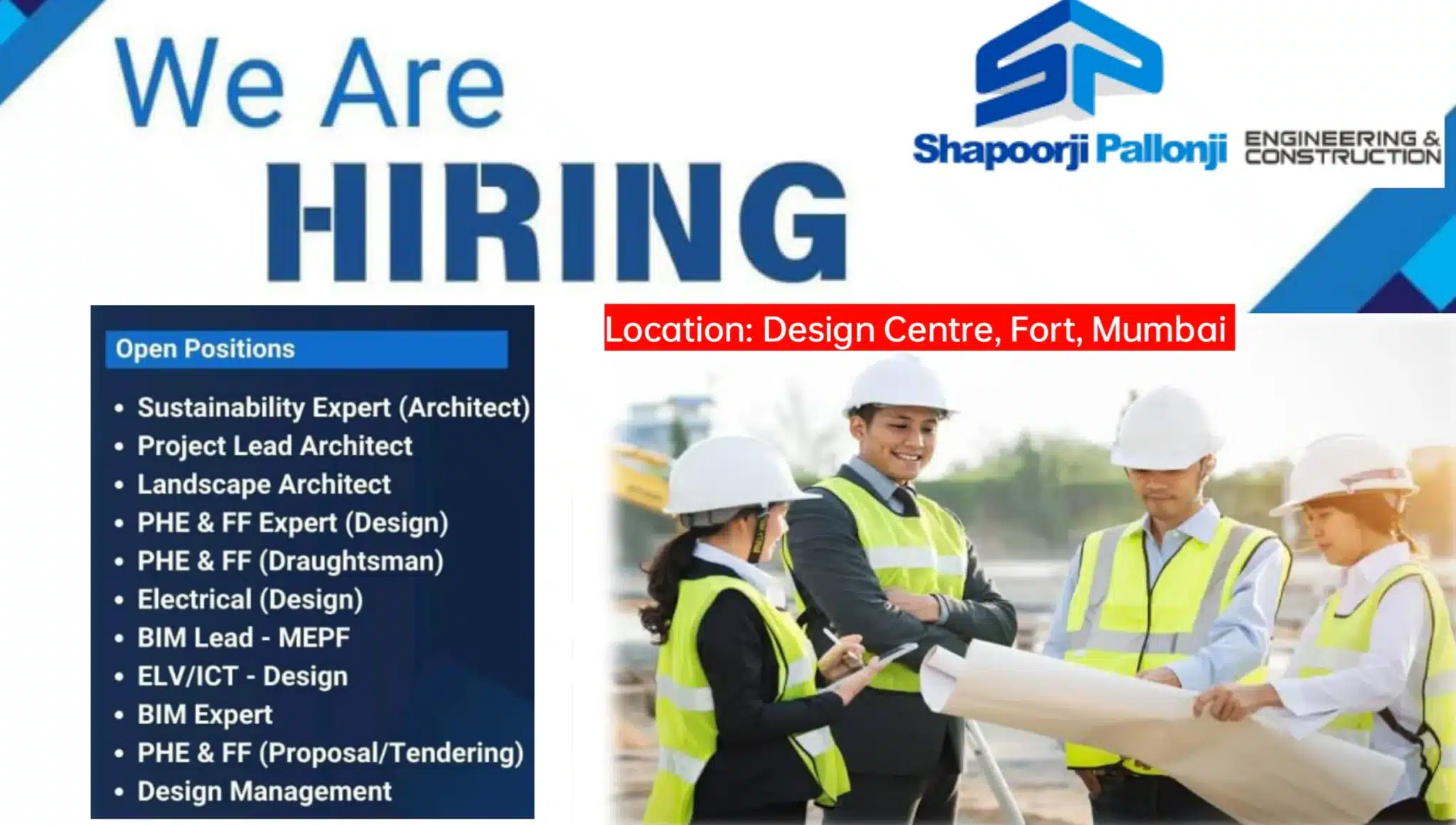 Shapoorji Pallonji Recruitment