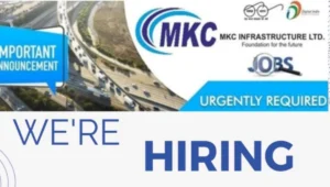 MKC Infrastructure Ltd Jobs