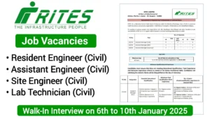 Rites Limited Job Notification 2025