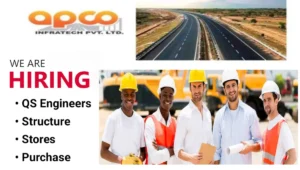 APCO Infratech Pvt Ltd Hiring