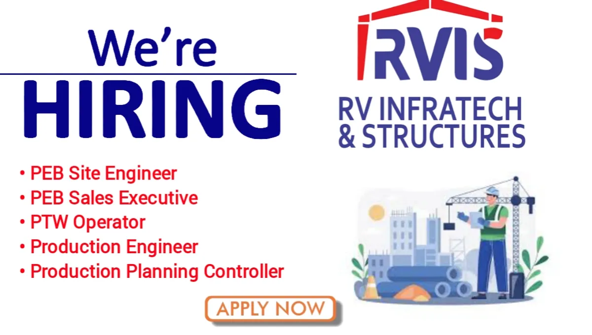 RV Infratech & Structures Pvt Ltd Vacancy