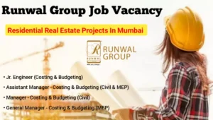 Runwal Group Recruitment