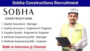 Sobha Constructions Hiring