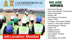 L&W Construction Pvt Ltd Careers