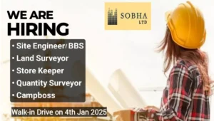 Sobha Ltd Walk-In Drive on 4th Jan 2025