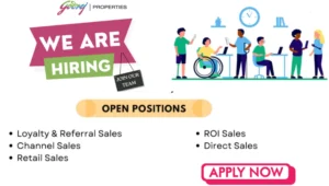 Godrej Properties Recruitment 2025