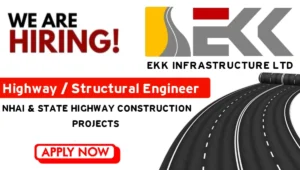 EKK Infrastructure Ltd Hiring 2025