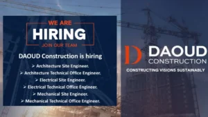 Dauod Construction Job Vacancy 2025