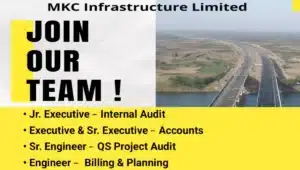 MKC Infrastructure Ltd Latest Job Vacancy 2025