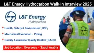 L&T Energy Hydrocarbon Walk-In Interview 2025