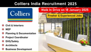 Colliers India Recruitment 2025