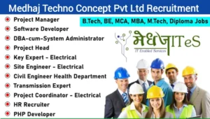 Medhaj Techno Concept Pvt Ltd Vacancy 2025