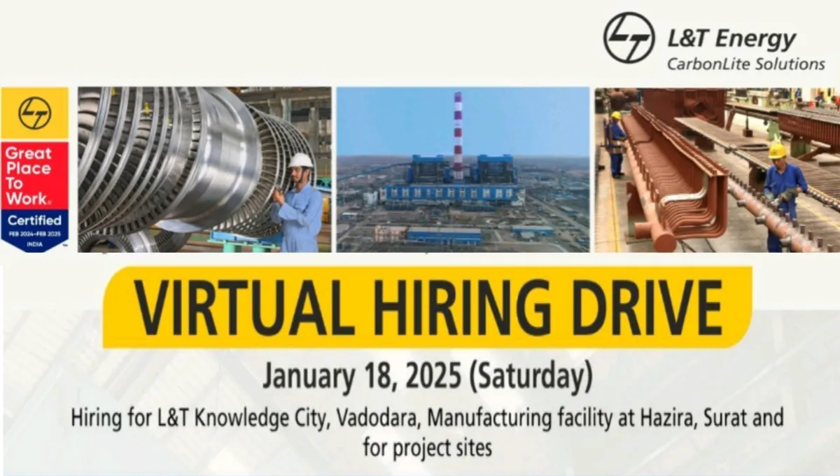 L&T Energy CarbonLite Solutions Walk-In Interview 2025